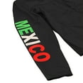 thumbnail image 3 of Mexico Embroidered Soft Shell Water Repellent Zip Up Jacket - Black, 3 of 5