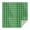 Green White Checkerboard, variant on Blue White Checkerboard Checkered Pattern Square Tablecloth,Waterproof Square Table Cover,Wipeable Spillproof Washable Table Cover for Home Kitchen Party Decor 42"X42"(107x107cm)