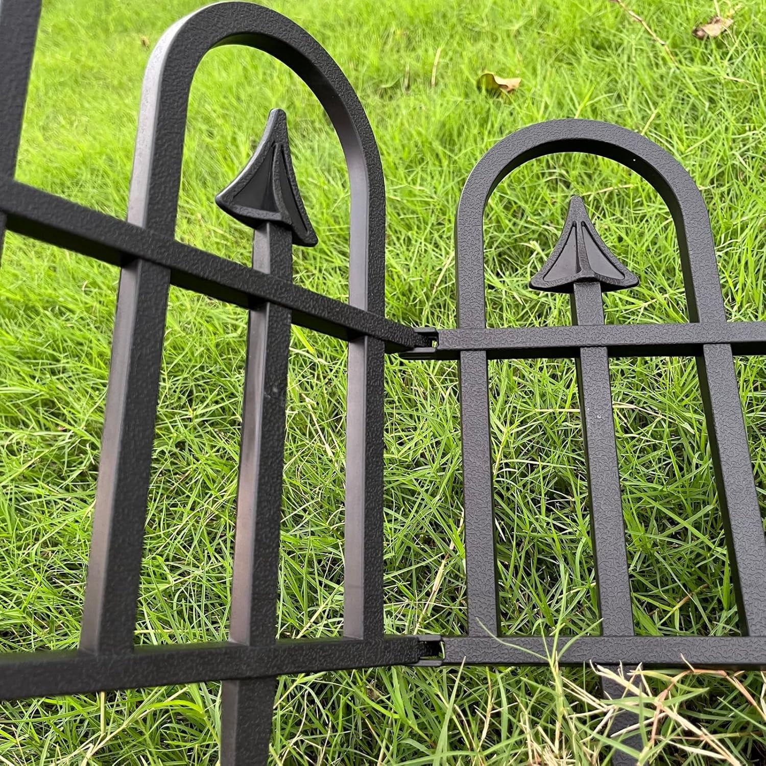5Pcs Decorative Garden Fence Landscape Fencing Ornaments Panel Outdoor Fence Panel for Garden(wwx)
