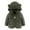 Army Green, variant on Lolmot Toddlers Girls Boys Fleece Hooded Jacket Zip Up Teddy Hoody Coat Fall Winter Soft Cute Warm Cardigan Outwear