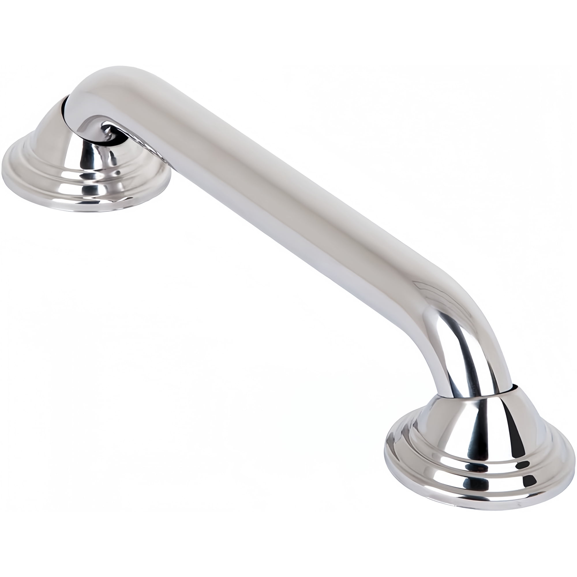 Decorative Shower Grab Bar-12" Polished Stainless Steel Bathroom Grab Bars for Seniors-Non-Slip Bathroom Safety Bar, Bathroom Bars for Elderly, Wall Handle Secure Grip & Home Care Accessories