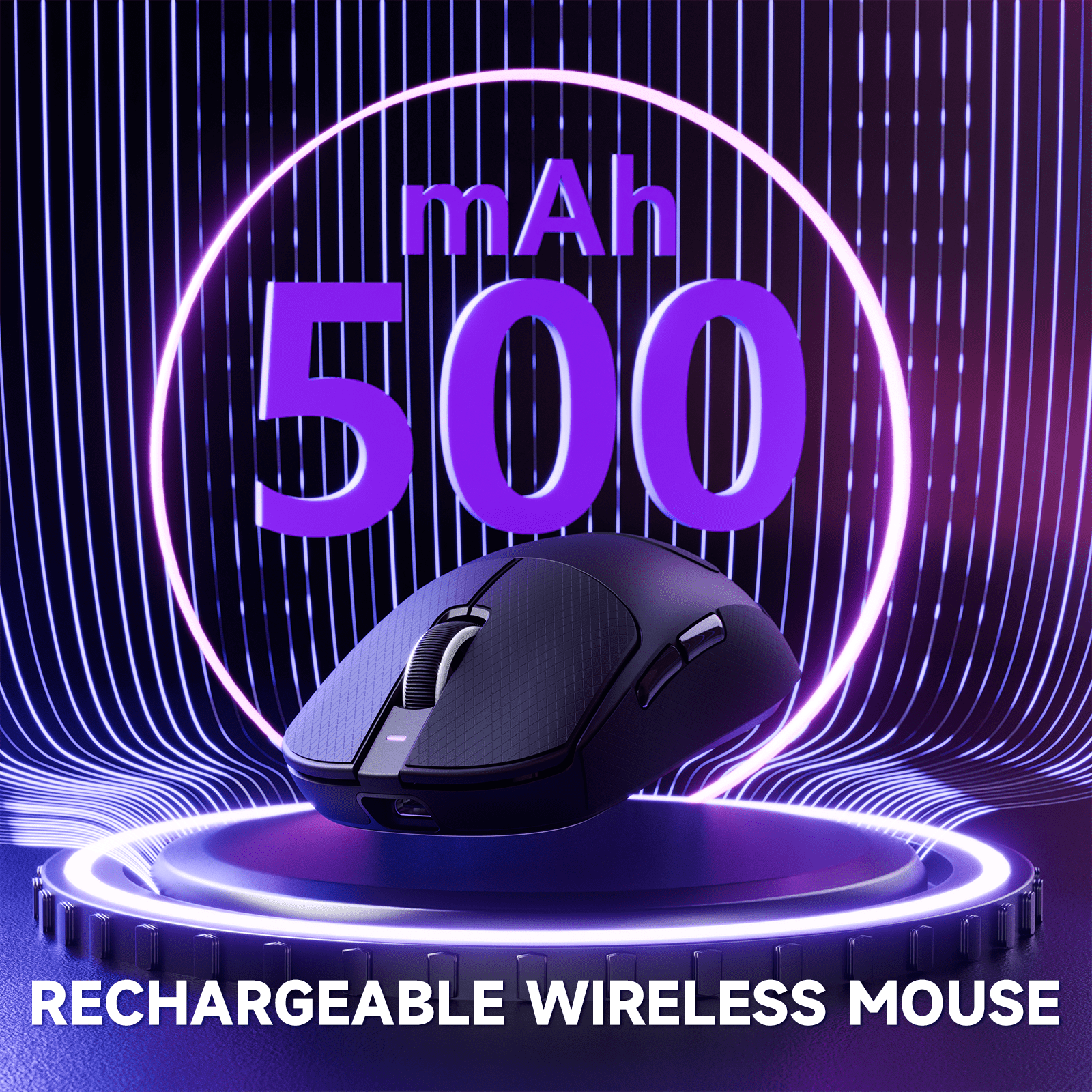 ATTACK SHARK X8PPO 8K Mouse with Grip Tape for Large Hand, 55g SUPERLIGHT, PixArt PAW3395PRO Gaming Sensor, BT/2.4G Wireless/Wired, 6 Adjustable DPI up to 40000, 500mAh Battery (Black)