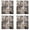 Beige 4PCS, variant on Customized Abstract Canvas Painting Poster Printed Wall Pictures Art 72X72IN