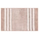 thumbnail image 1 of Alfombra de baño de chenilla a rayas REGALWOVEN con bordes, tapete de baño antideslizante, lavable a máquina rosa 16" x 24", 1 of 6
