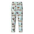 thumbnail image 2 of KLL Cute Pug Dogs Print Boys Girls Pajama Pants,Sleep Pants Soft Elastic Waist Teens Pajama Bottoms Lounge Pants 5-16 Years-Large, 2 of 6