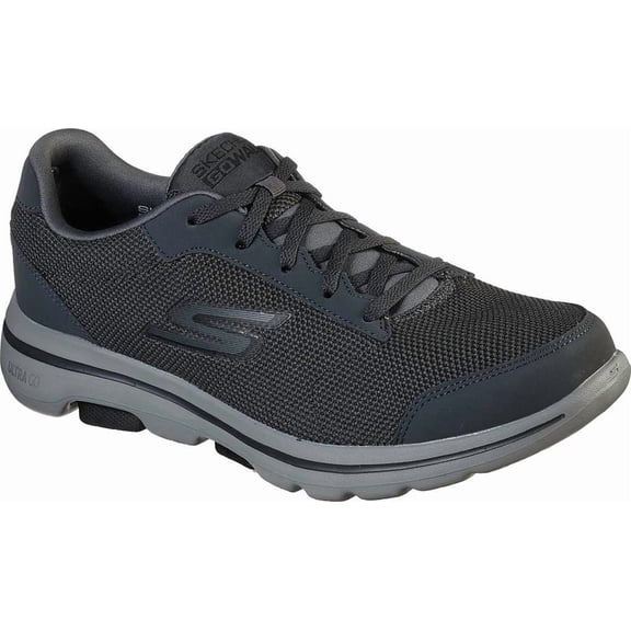 Skechers Go Walk 5 Sneakers for Men Walking Shoes Breathable Mesh Upper Cushioned Insole Lightweight Flexible Outsole Athletic Casual Use