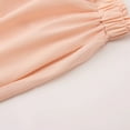 thumbnail image 6 of Riforla Women Maxi Bubble Skirt Elastic Waist Aline Long Puff Skirt Ruffle Hem Balloon Skirts Womens Skirts Light Pink L, 6 of 7