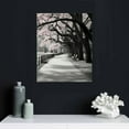 thumbnail image 5 of QZHH  Canvas Wall Art for Bedroom Peach Blossom in the Park Picture Framed Wall Decor for Living Room Bathroom Framhouse Office Kitchen Decor, 5 of 5