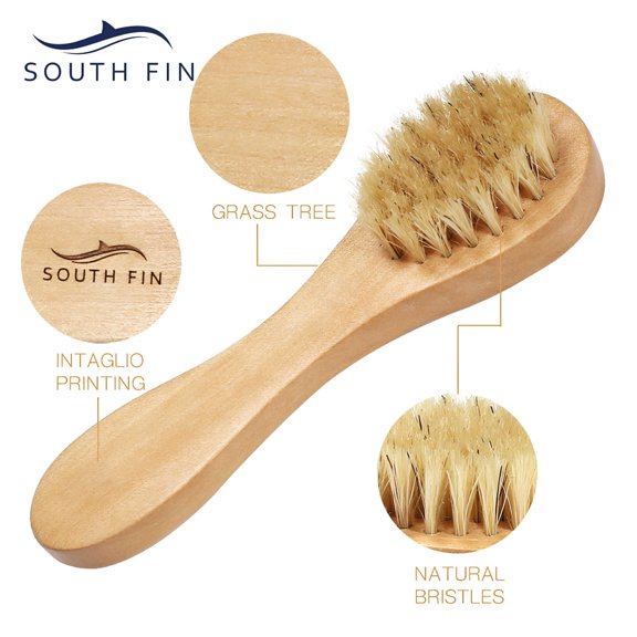 RAGUPEL Body Dry Massager Brush Exfoliation Face Brush, Makeup Brushes, 1 Face Brush