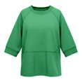 thumbnail image 5 of Half Sleeve T Shirts for Women Loose Fit Crewneck Plain Casual Blouse Basic Tee Shirt Summer Tops, 5 of 6