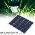 thumbnail image 6 of Tebru 5V Solar Panel,Solar Panel,3W 5V Polycrystalline Silicon Solar Panel DC Output Charger Battery Outdoor Garden Light, 6 of 8