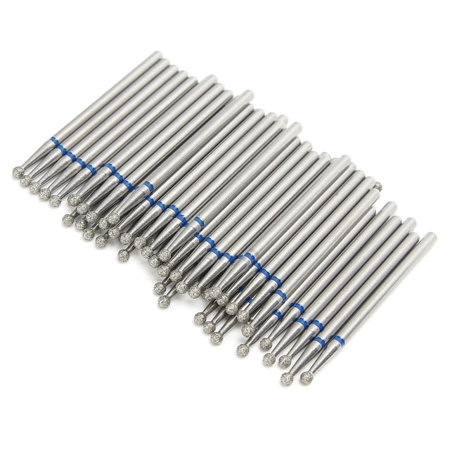 50 UDS. Brocas para uñas, Eliminación de Piel Muerta, Accesorio para Cabezal de Pulido de Unas, Herramienta Multifuncional Para Manicura y Pedicura