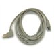 thumbnail image 1 of Cable MyCableMart USB 2.0 tipo A macho a macho B de 10 pies, color beige, 1 of 2