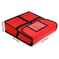 thumbnail image 4 of Insulated Pizza Food Delivery Bag Professional Large Pizza Delivery Bag Moisture Free Pizza Boxes, 4 of 4