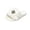 Slippers - White, variant on Samdudou Womens Fuzzy Slippers Open Toe Fluffy Slides with Sparkling Rhinestone Flower Decor Soft Memory Foam Cushion Anti Skid Sole Breathable Lounge Footwear for Evening Relaxation At Home