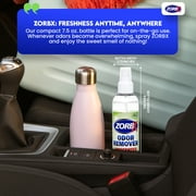 ZORBX Unscented Odor Eliminator Spray for Hospitals & Healthcare Deodorizer for Pets & Home (7.5 Fl oz x 2)