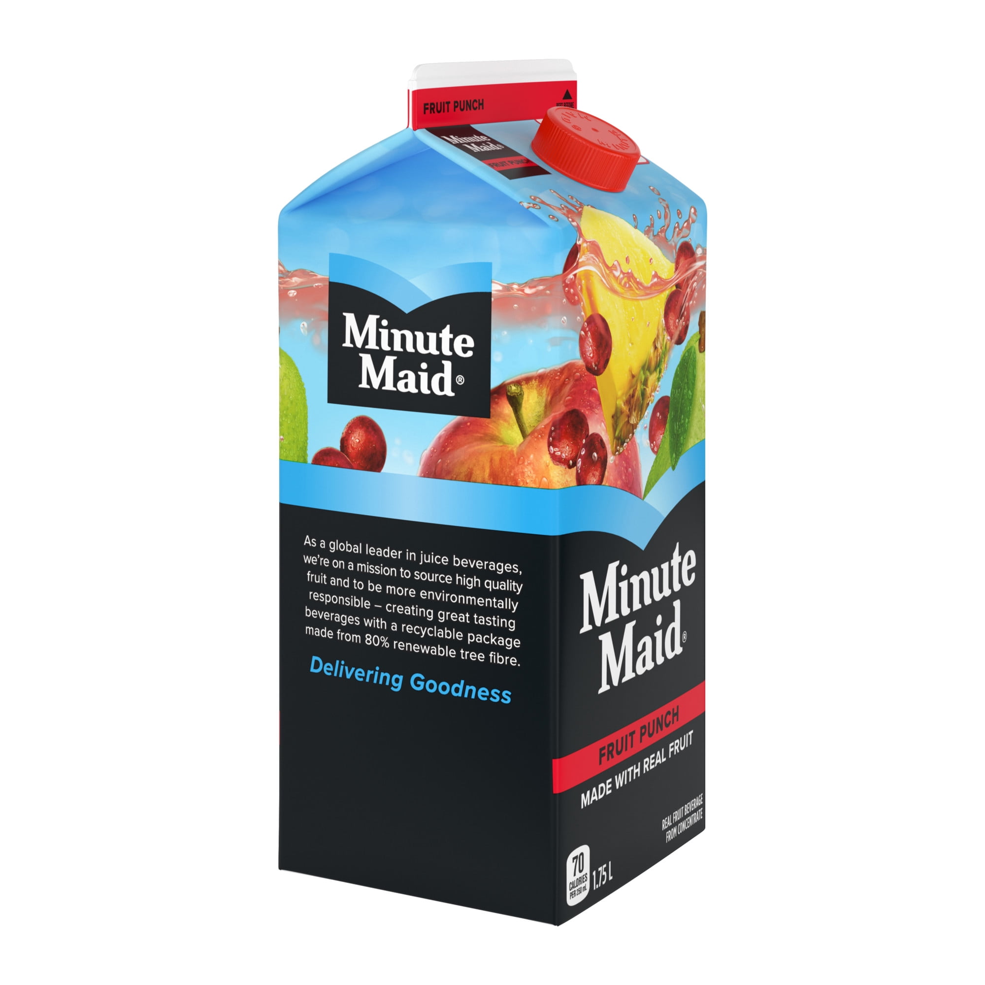 Minute Maid Fruit Punch Gable top, 1.75 Liters