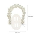 thumbnail image 2 of unbranded  12 Pcs Bridal Wrist Pearls Flower Accessories Bride Bridesmaid, 2 of 8