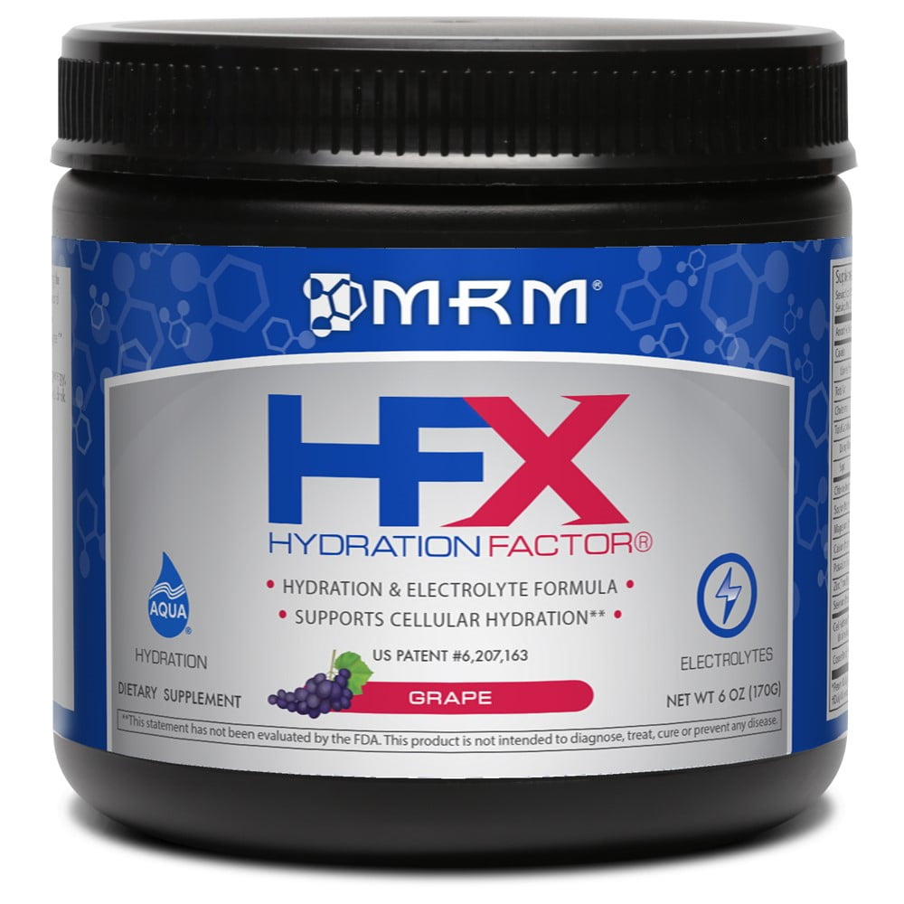 MRM HFX Electrolyte Powder, Grape, 20 Servings