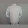 thumbnail image 6 of Mens 100% Linen Summer Shirt J.Valintin Turkey-Usa Axxess Style OBR78-01 White, 6 of 12