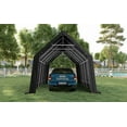thumbnail image 2 of KING BIRD 13' x 20' Heavy Duty Carport Anti-Snow Outdoor Upgraded High Peak Storage Shelter with Reinforced Ground Bars, 2 of 8