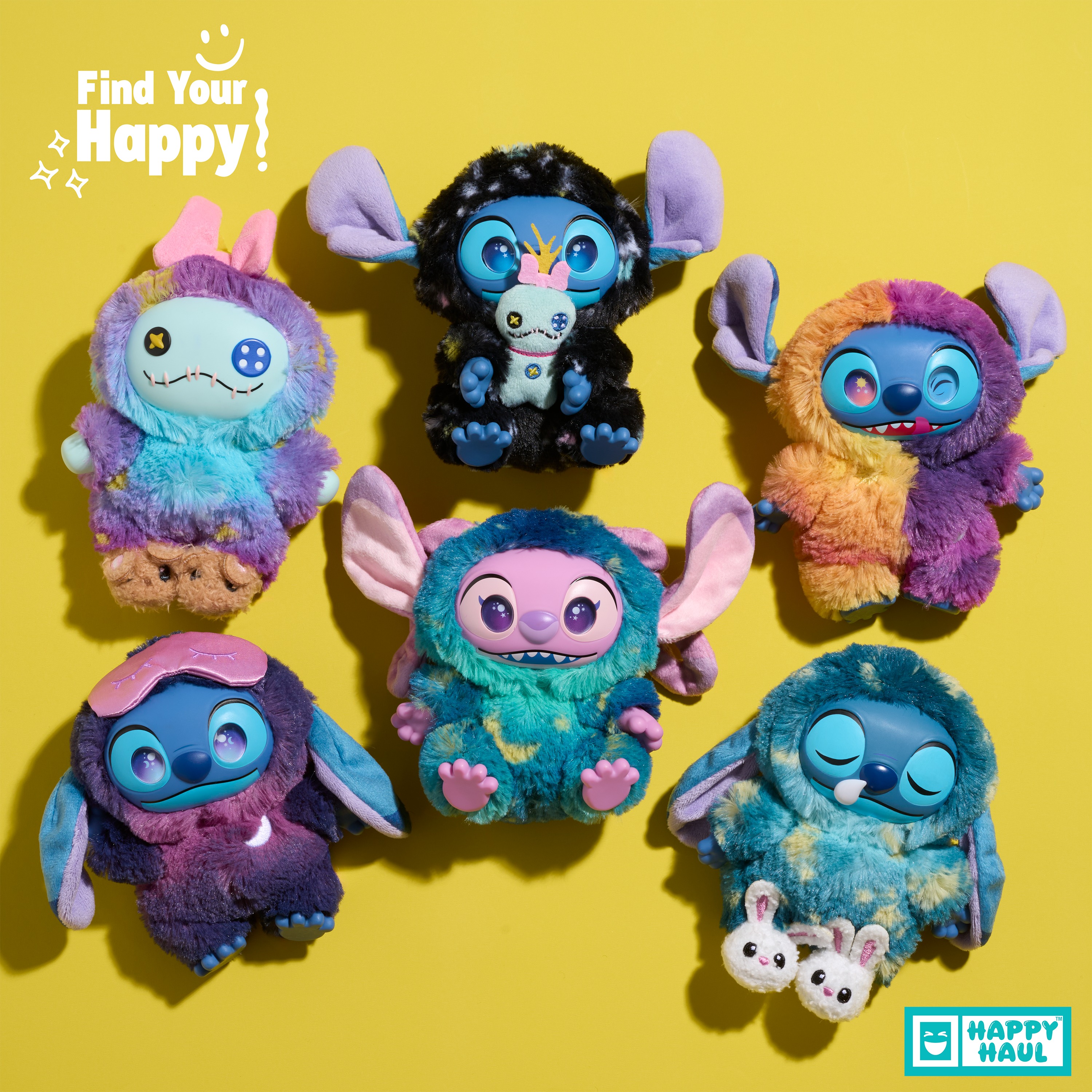 Happy Haul Disney Stitch Sleepy Stars Vinyl Plush Clip-On photo 4