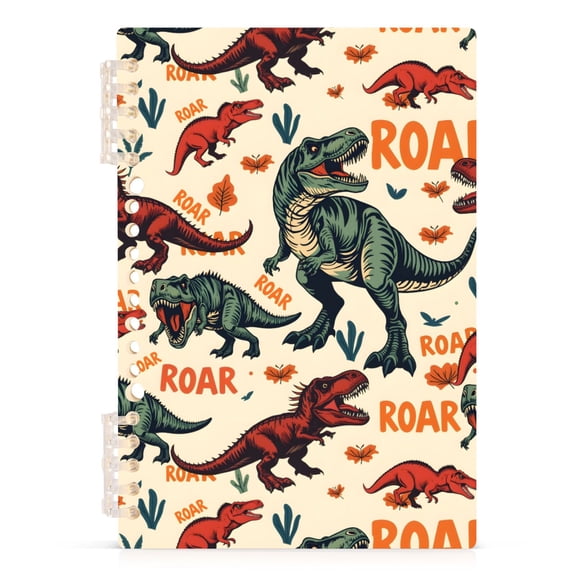 joogoo A5 Spiral Journal Notebook Cartoon Dinosaur-d5 College Ruled Notebooks 8.3" x 5.7" 1 PC