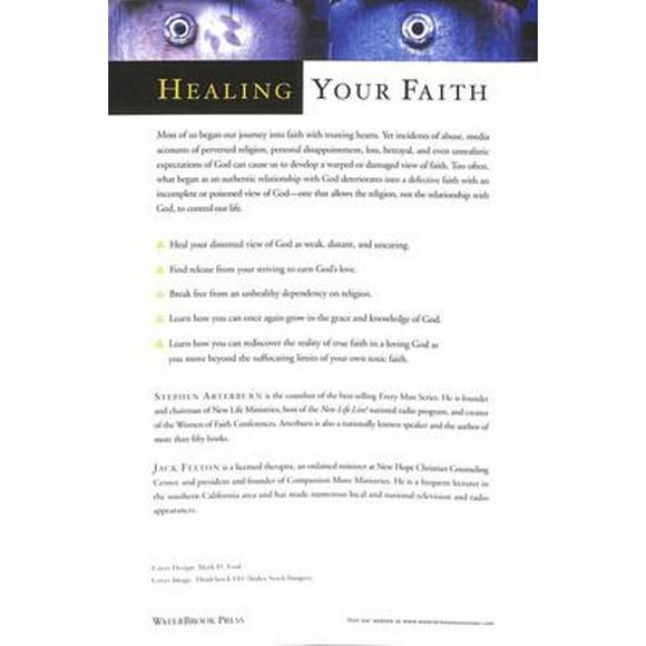 Toxic Faith: Experiencing Healing Over Painful Spiritual Abuse (Pre-Owned Paperback 9780877888253) by Stephen Arterburn, Jack Felton