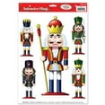 thumbnail image 2 of Beistle 22114 5-Piece Assorted Nutcracker Clings, Multicolored, 2 of 2