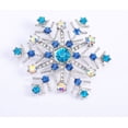 thumbnail image 1 of Crystal winter snowflake brooch for women, 1 of 4