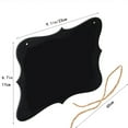 thumbnail image 2 of WESIEVYA 2Pcs Small Chalkboard Black Rectangular Writing Surface 9x6.7in, 2 of 8