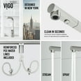thumbnail image 2 of VIGO Jewel Touchless Sensor 15 in. Single Handle Pull-Out Kitchen Faucet in Stainless Steel-VG02039STS, 2 of 15