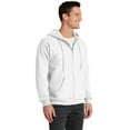 thumbnail image 4 of Port & Company ® - Core Fleece Full-Zip Hooded Sweatshirt. PC78ZH, 4 of 6