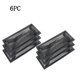 thumbnail image 1 of Malla de filtro de suelo 4x10in, 3PC/6PC - Cubierta duradera de ventilación de PVC de poliéster, se adapta a las rejillas estándar, recogida eficiente de restos y polvo para la ventilación del hogar, 1 of 5