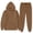 Coffee-A#8085bb, variant on Hearthz Fleece Men's Sweatshirt Suit 2 Piece Outfit Long Sleeve Drawstring Flannel Hoodie Jogger Sweatpants Set Athletic Mens Sweatsuits 2 Piece Set Pink XXL