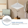 thumbnail image 2 of MIANGASTORE 1Pc Modern Style Light Cover Hanging Lamp Lampshade Paper Folding Light Cover, 2 of 8