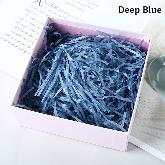 100g Colorful Raffia Shredded Paper Candy Boxes DIY Gift Box Filling Material Tissue Party Gift Packaging Filler Decor