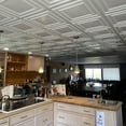 thumbnail image 5 of 232-Economy 2 ft. x 4 ft. PVC Lay-in Ceiling Tile in Plain White (80 Sq.ft / Pack) - 10 Pieces, 5 of 6