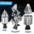thumbnail image 4 of Space Toy Imagimake Mapology El viaje del hombre a la Luna Apolo 11, 4 of 9