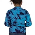 thumbnail image 2 of Tie Dye Womens Full Zip Hoodie, 2 of 2