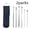 Blue2packs, variant on Stainless Steel Ear Pick Double-head Spiral Ear Pick
