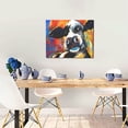 thumbnail image 5 of Xecao Cow for Waterproof Framed Canvas Art - Modern Home Decor with Real Wood Frame for Gifting and Interior Design,Horizontal, 5 of 6