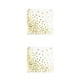 thumbnail image 3 of Toystoory 20 hojas de servilletas, toallas de papel para restaurante, 33*33cm, decoraciones de cuadradas de rosas, Baby Shower, vajilla de Oro 2piezas, 3 of 6