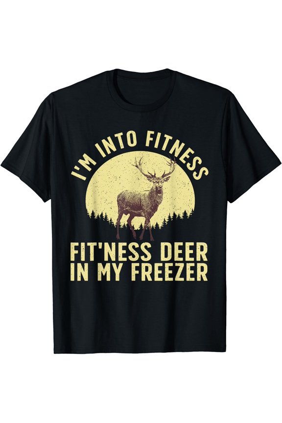 Funny Deer Hunting Art For Men Women Wildlife Hunter Hunting T-Shirt, Birthday Gift