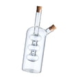 thumbnail image 1 of Dispensador de vinagre y aceite de oliva Botellas de vidrio para dispensador de aceite Botellas de vidrio con doble vertedor Dispensador de, 1 of 8