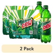 (2 pack) Mountain Dew Citrus Soda Pop, 16.9 fl oz, 12 Pack Bottles