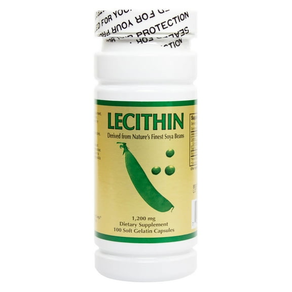 NCB Lecithin 1200mg 100 Softgel Capsules