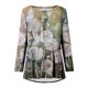 thumbnail image 4 of Ichuanyi liquidación mujer camisas casuales de manga larga estampado de cuello redondo tops sueltos ICHUANYI WER202308210662, 4 of 5