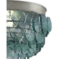 thumbnail image 3 of Silver Leaf Braithwell Flush Mount, 3 of 3
