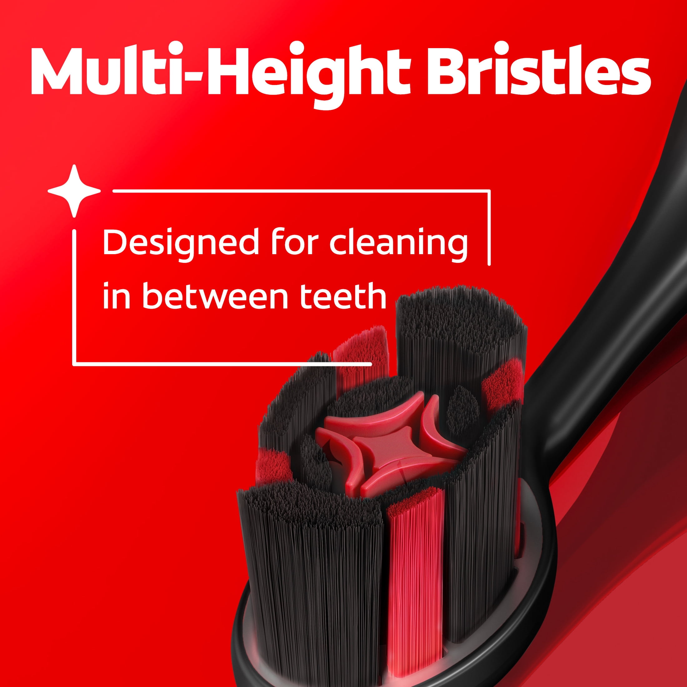 Colgate Optic White Charcoal Soft Toothbrush for Adults, 1 Pack